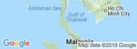 Nakhon Si Thammarat map